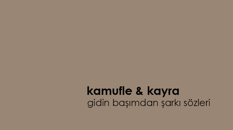 Gidin Başımdan