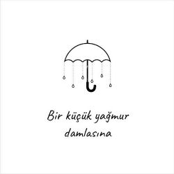 Bir Küçük Yağmur Damlasına