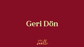 Geri Dön
